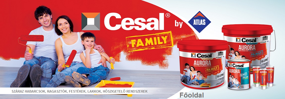 Cesal termékek Family családja - Főoldal.
